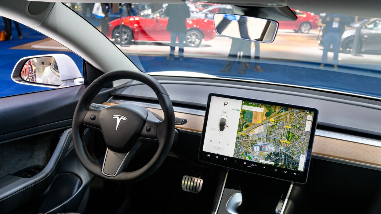Tesla Model 3 interior